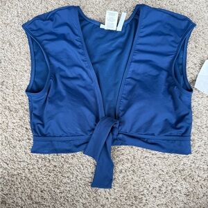 Bleu Rod Beattie Tie-Front Swim Top